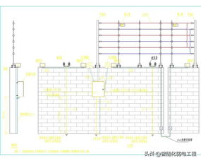 智能化弱电工程电子围栏系统施工图设计说明,一般施工方法介绍